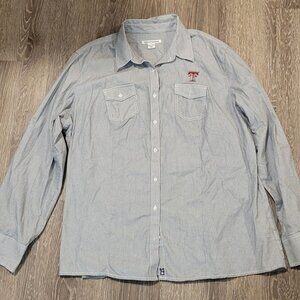 Texas Tech Button-Down Long Sleeve Shirt, Cutter & Buck, Size 3XL